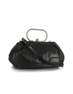 Top Handle Leather Satchel Bag