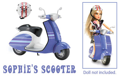 Liv Schools Out Sophies Scooter Playset