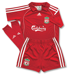 Liverpool Adidas 07-08 Liverpool home Mini Kit