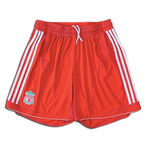 Liverpool Adidas 07-08 Liverpool home shorts
