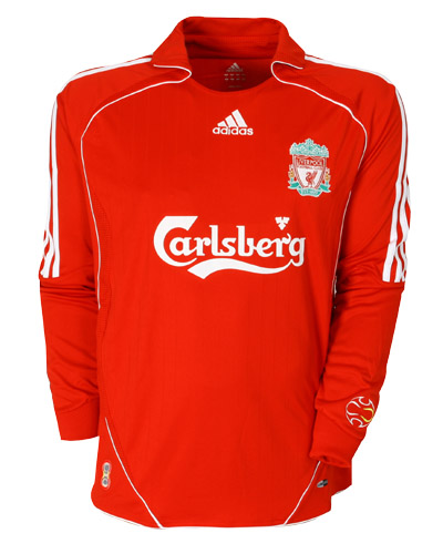 Adidas 07-08 Liverpool L/S home
