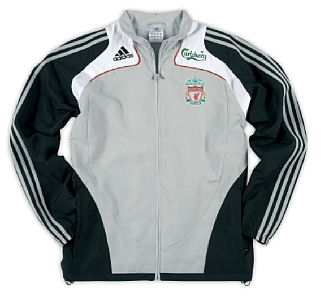 Liverpool Adidas 08-09 Liverpool Presentation Jacket (grey)