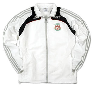 Adidas 08-09 Liverpool Presentation Jacket (white) - Kids