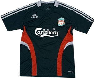 Liverpool Adidas 08-09 Liverpool Training Shirt (black)