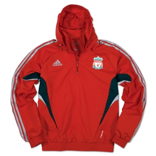 Liverpool Adidas 08-09 Liverpool Windtop (red)