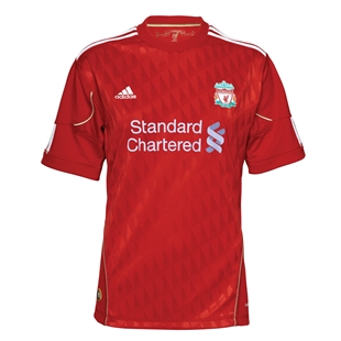Liverpool Adidas 2010-11 Liverpool Womens Home Shirt