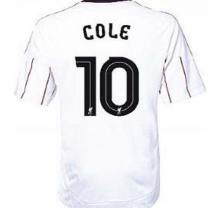 Adidas 2010-11 Liverpool Away Shirt (Cole 10) European
