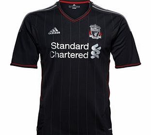 Liverpool Away Shirt Adidas 2011-12 Liverpool Adidas Away Shirt ( Your Name)