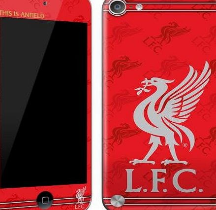 Liverpool F.C. iPod Touch 5G Skin- iPod touch 5g skin- anti-fade- waterproof bubble-free finish- anti-scratch- easy application- no residue when removed- in a display packet- Official Football Merchan