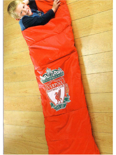 Liverpool FC Sleeping Bag Sleep Over Bedding
