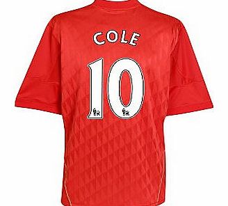 Adidas 2010-11 Liverpool Home Shirt (Cole 10) - Kids