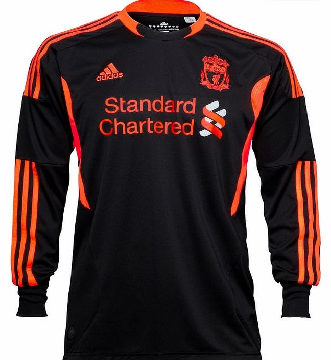 Adidas 2011-12 Liverpool Adidas Home Goalkeeper Shirt