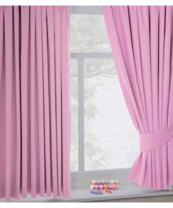 Kids Pink Blackout Curtains - 66 x 54 Inch