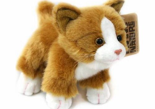 Living Nature Small Soft Toy Cat ~ Ginger