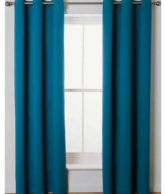 Soft Drape Eyelet Curtains - 168x183cm -