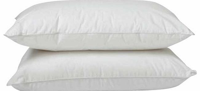 Living Twin Pair of Firm Pillows