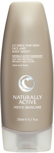 Liz Earle FOR MEN FACE and BODY WASH (200ML)