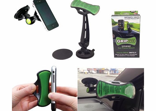 LKT *2014 NEW DESIGN* Universal In Car Sticky Windscreen Dashboard Phone GPS MP3 Mount Holder Cradle