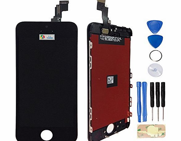 LCD Display Touch Screen Digitizer Glass Lens Assembly Repair Replacement iPhone 5c Black + Free Tools UK Seller