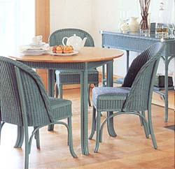Stamford Dining Table with Four Newmarket Dining Chairs