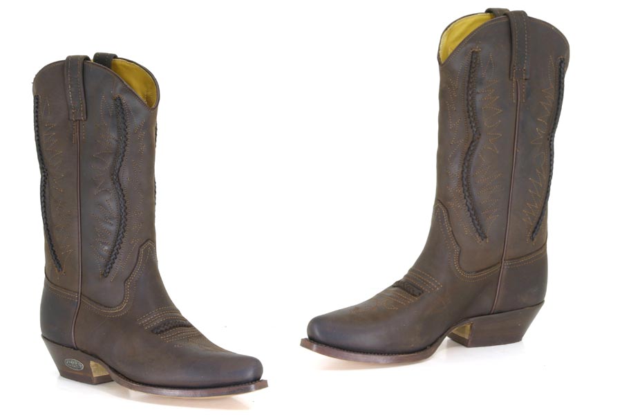 Loblan Cowboy Boots - 206 Boot - Marron