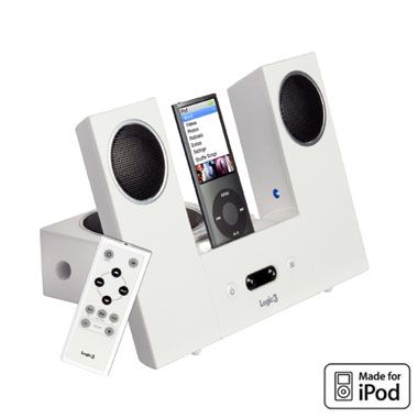 logic 3 i-Station 22  iPod / MP3 Speaker (White)