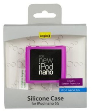 LOGIC 3 Silicone Case for iPod nano 6G - Pink