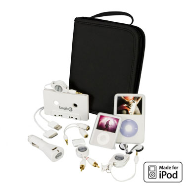 LOGIC 3 Travel Kit for iPod classic and iPod