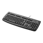 Logitech Deluxe 250 Keyboard PS2 Black