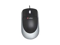 Logitech Labtec Black & Silver PS2 Wheel mouse