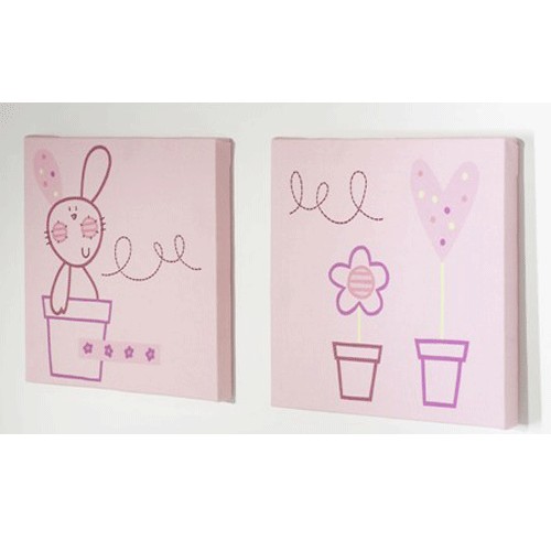 Lollipop Lane - Rosie Posy - Nursery Canvas