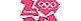 2012 Magnet: Pink Logo