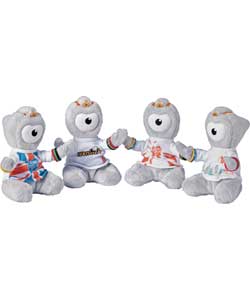 London 2012 Olympics Olympic Wenlock Cuddly Soft Toy Collectables