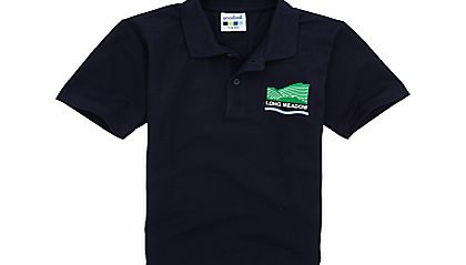 Long Meadow School Unisex Polo Shirt, Navy