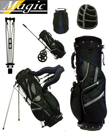 4 in 1 Magic Trolley/Stand Golf Bag