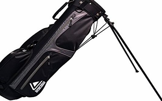 Longridge 6-Inch Weekend Stand Bag, Black Silver