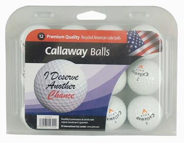 Longridge Callaway Grade A Golf Lake Balls 100 Balls