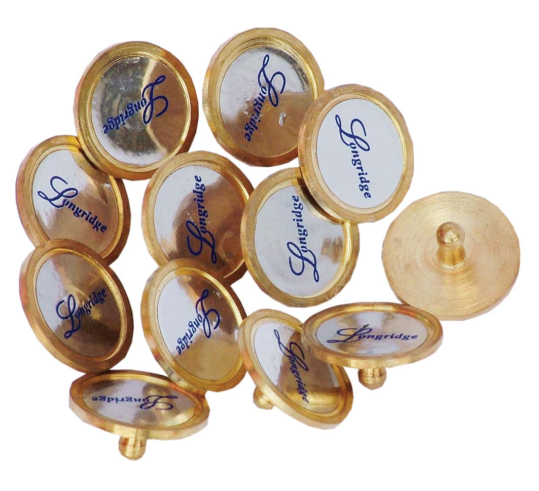 Longridge Golf Ball Marker Brass 50 Pcs