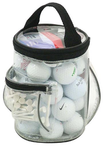 Longridge Lake Balls In Mini Golf Bag - Mix 30 Balls