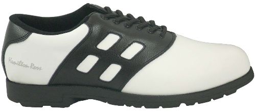 Longridge Men Golf Sports Shoes Black/White