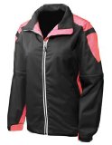 Longridge Sunderland Golf Ladies International Convertible Jacket Black/Pink S (Size 10-12)