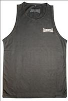 Lonsdale Club Vest Black/Black - YOUTHS (L130-E/Y)