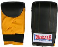 Lonsdale Fitness Bag Mitt - BLACK EXTRA LARGE