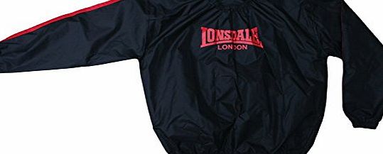 Lonsdale Mens Lightweight Sweat Suit - Black, X-Large