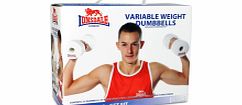 Lonsdale Variable Weight Dumbbells for Nintendo Wii