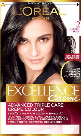 L`Oreal, 2102[^]0100861 Excellence 2.0 Natural Black