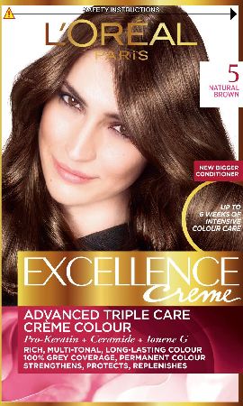 L`Oreal, 2102[^]0100866 Excellence Natural Brown 5