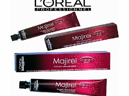 LOreal  Professionel Professional Permanent Hair Colour Dye Majirel 50ml Tube 4,5,6,7,8,9,10 (10)