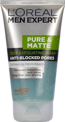 L`Oreal Men, 2041[^]10074436 Expert Pure Matt Exfoliating Face