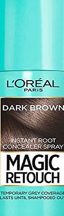 LOreal Paris Magic Retouch Instant Root Concealer, Dark Brown
